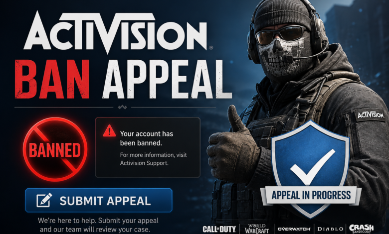 Activision Ban Appeal