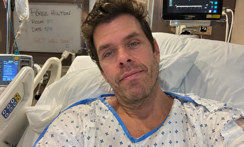perez hilton hospital