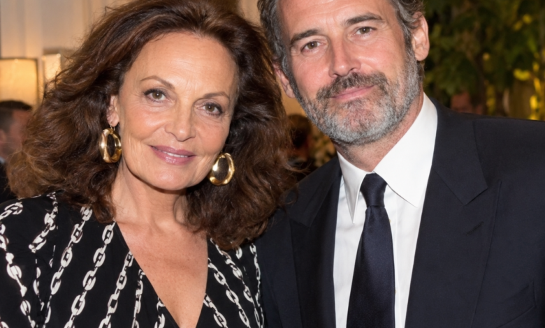 Diane von Furstenberg and Sean Connolly
