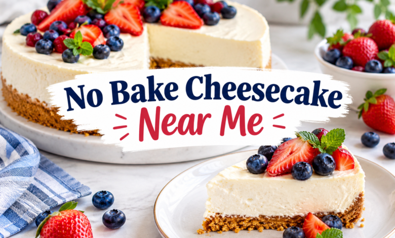 No Bake Cheesecake Near Me