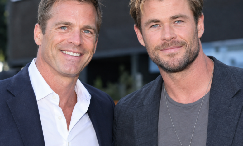 Jon Moeller and Chris Hemsworth